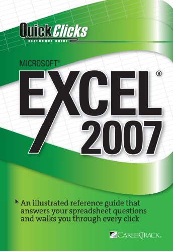 QuickClicks: Excel 2007 1935041509 Book Cover
