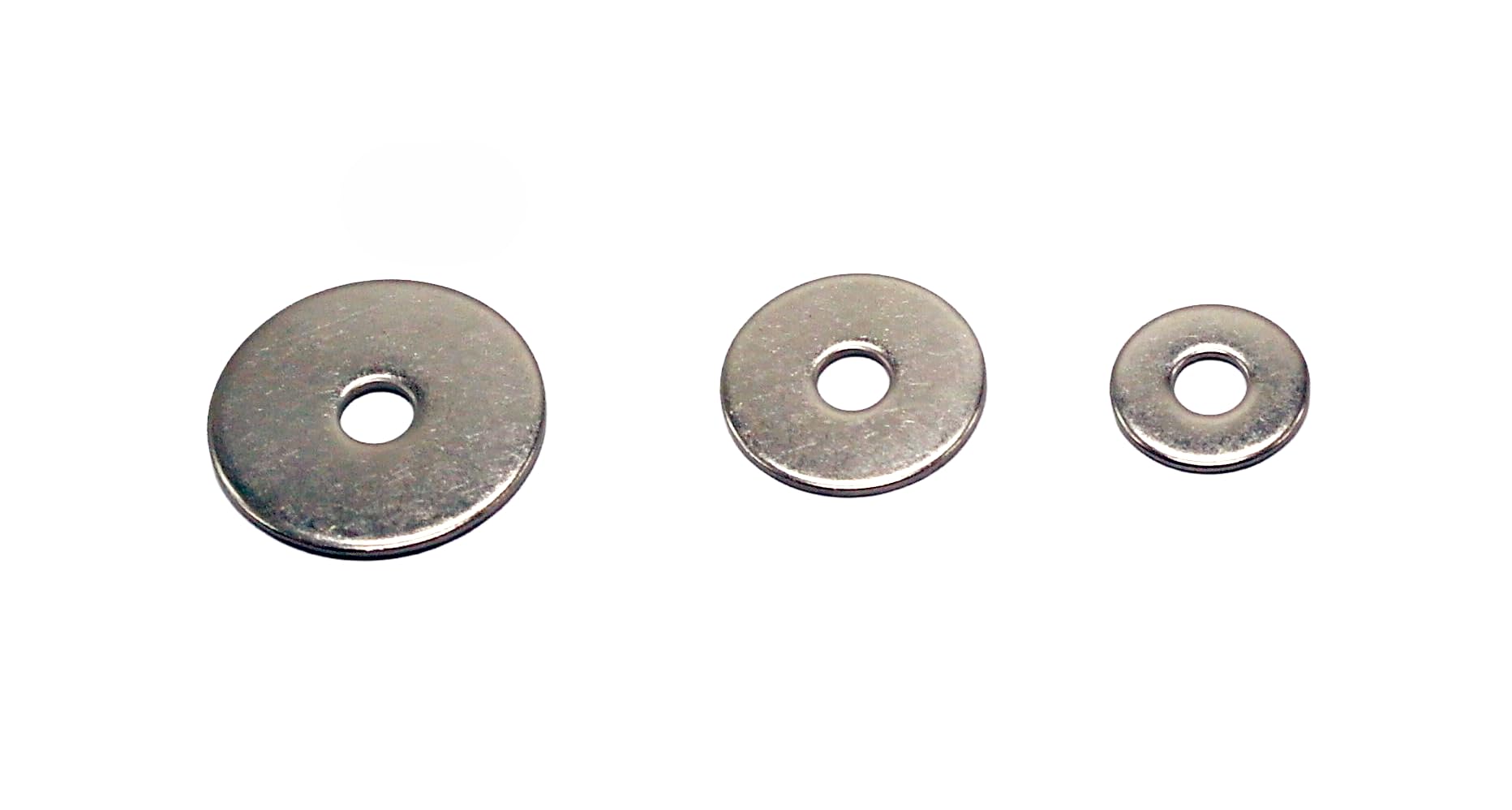 Penny Washers M3 M4 M5 M6 M7 M8 OR M10 A2 Stainless Steel Large or Extra-Large Pack of 10 (M5 x 25mm x 1.4mm Thick)