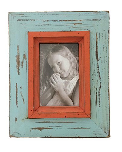 油絵用額縁 アンティーク ブルー レトロ フォトフレーム アンティーク