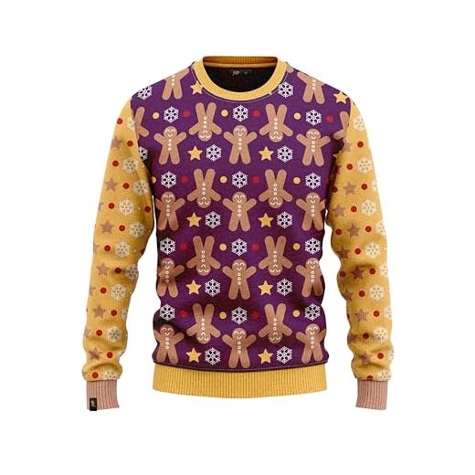 Jersey Navideño JAP - Pan de Jengibre - Ajuste Libre de picazón - 529-M