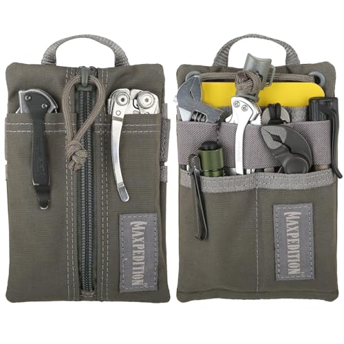 Image of MAXPEDITION Platy Pocket Organizer, Durable EDC Tool Pouch for Men, Neck Wallet with Paracord Lanyard, Holds Flashlight, Multitool, Pen, Notebook