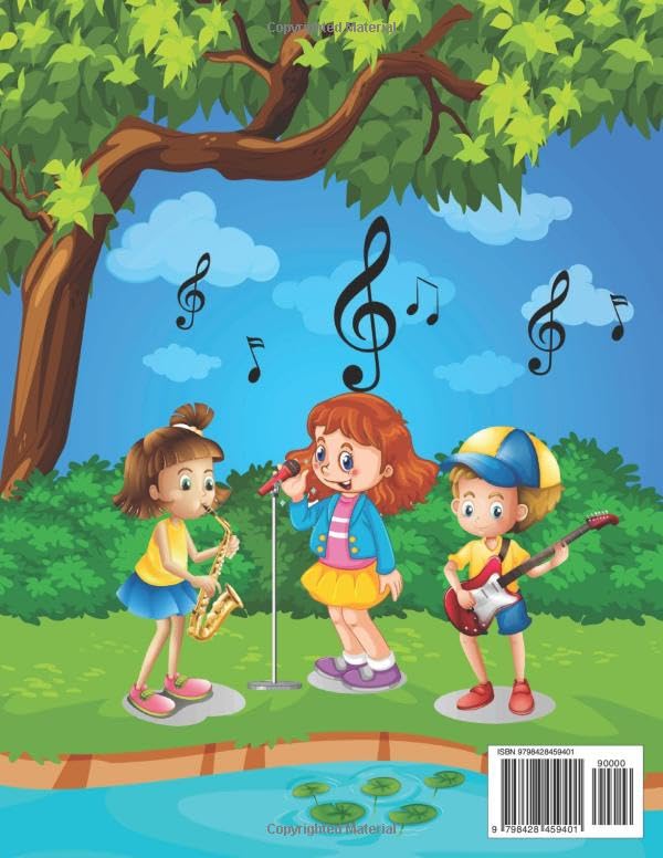 Essential Music Theory for Kids and Beginners (Fun Activity Workbook Coloring Book): Beginning Music Education, Music Theory, Children Books, Kids ... Clef) (Music Education Now - The Essentials) - Image 2