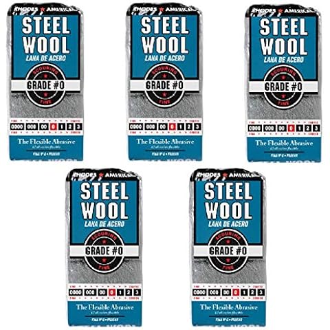HOMAX Corporation 10121110 Steel Wool No. 0 PK/12, 5 Pack Cover