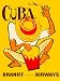 Bongo Drums Cuba Cuban Caribbean Island Vintage Travel Advertisement Art Collectible Wall Decor Poster Print. Measures 10 x 13.5 inches