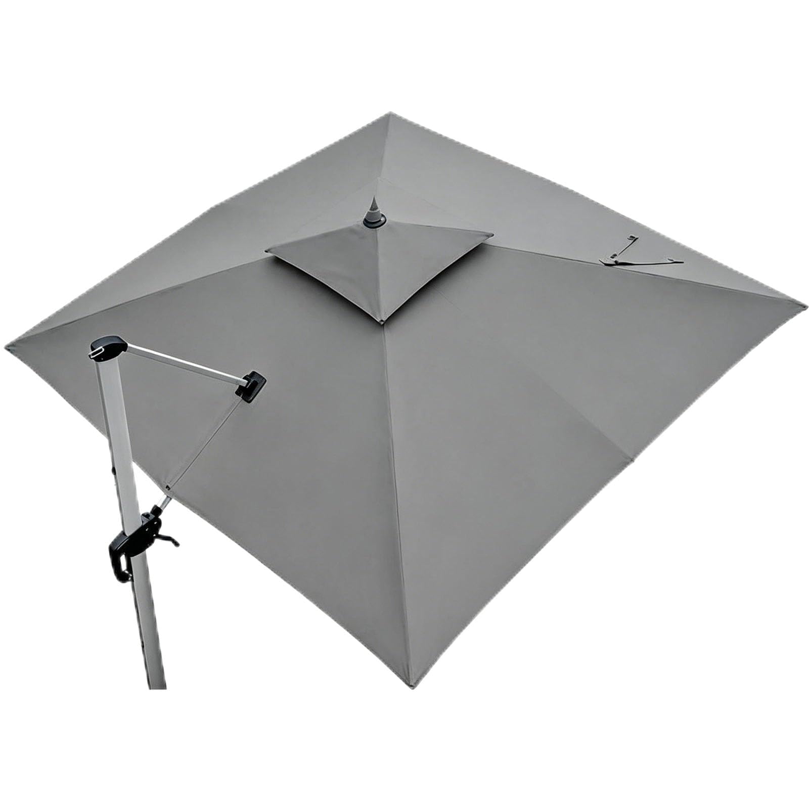 Toile de Rechange pour Parasol Déporté 8 Baleines Carré
