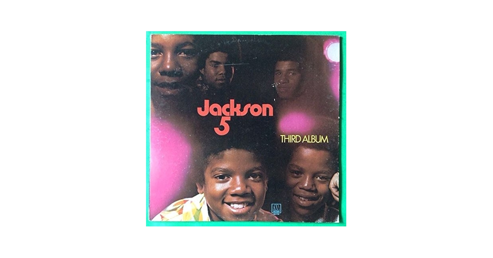 エアメール帯付き ジャクソン5 サード・アルバム LP レコード JACKSON 5 Third Album LP Vinyl & Cover VG+ 1970 Orig Slv