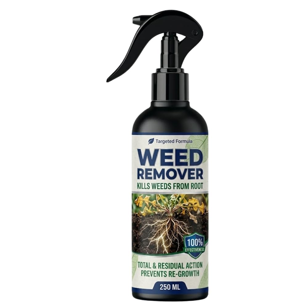 Weed & Root Remover Spray 250ml | Fast Acting Ready-to-Use Weed & Root Control Formula | Helps Remove Unwanted Grass and Weeds from Gardens, Lawns, Driveways, Pathways & Outdoor Areas-image-6