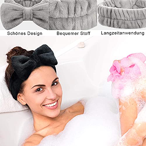 Haarband, hoofdband, 3 booghaarbanden, voor het wassen van het gezicht, make-up, yoga, sport - Image 5