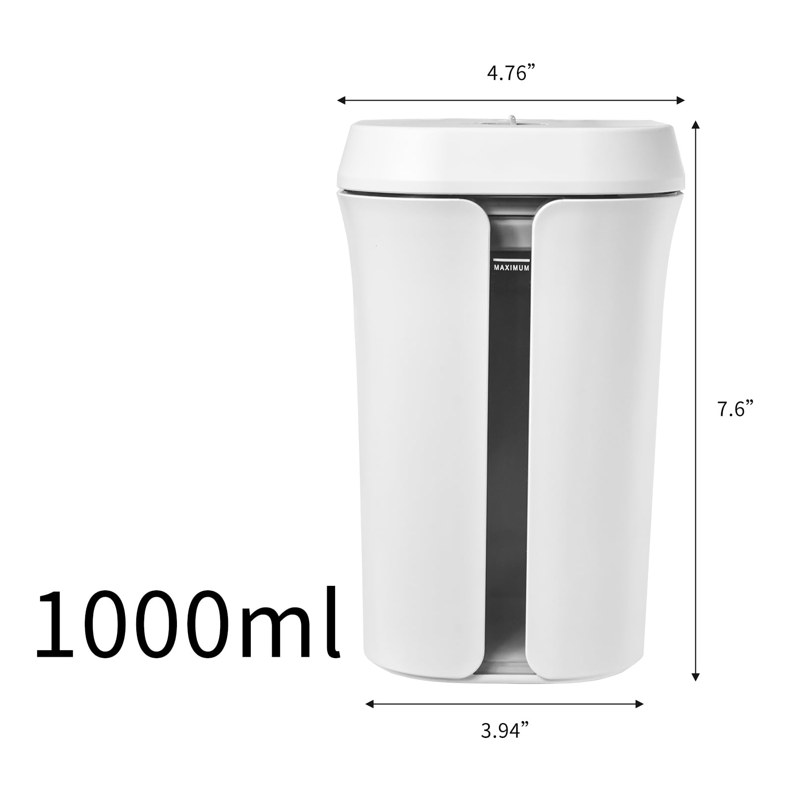 Barattolo automatico sottovuoto per caffè, funzionamento elettrico one-touch, raggiunge un ambiente interno di vuoto da 40 kPA, rilevamento automatico della tenuta, mantiene la freschezza degli