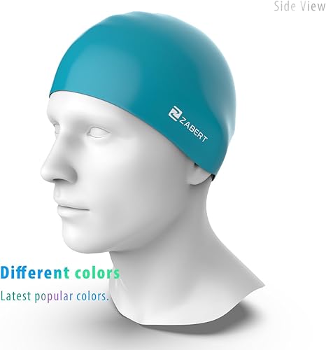 Miniatura 5 de ZABERT C600 - Gorro de natación para niños y niñas, diseño único de alta calidad