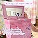 Jewelkeeper Jewelry Box - Jewelry Box for Girls with Ballerina Music Box - 3 Spacious Drawers, Necklace Carousel, Soft Pink Lining and Flowers Design - Sugar Plum Fairy Tune - 9.5 x 7.75 x 9.5 In