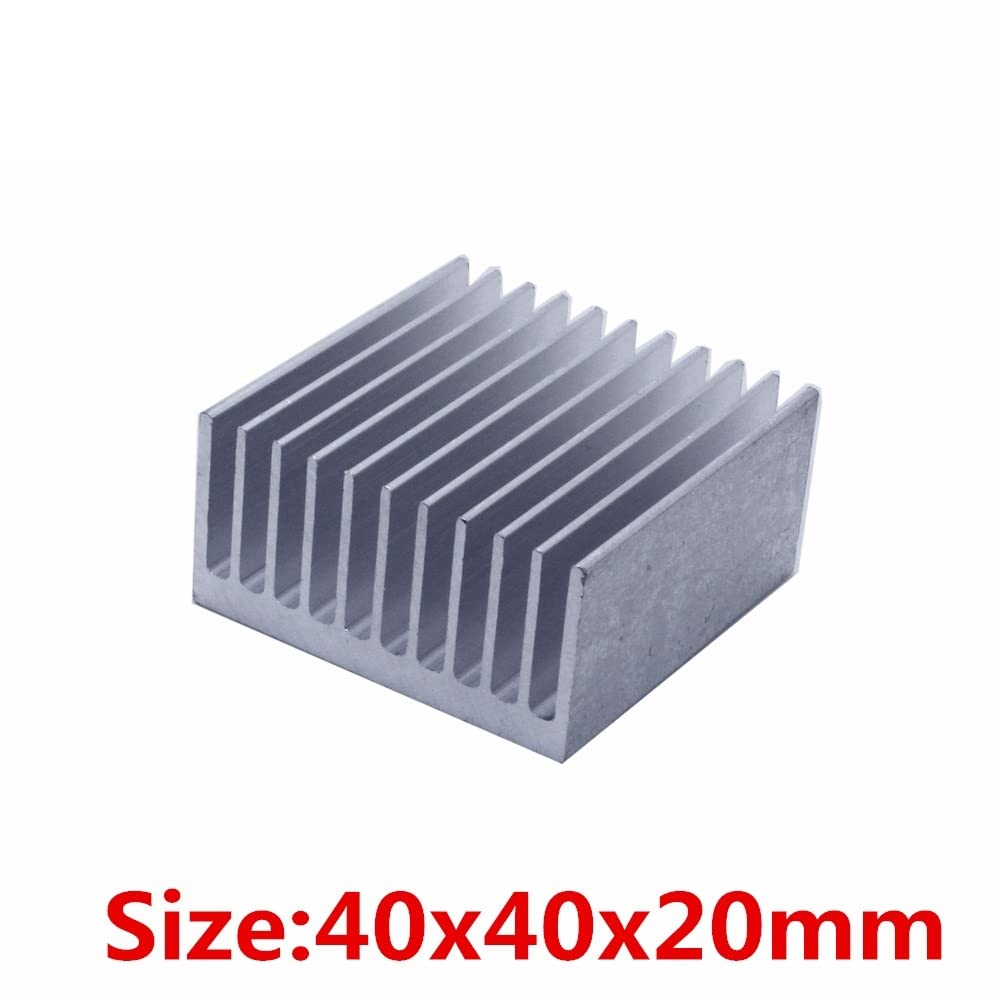 Dissipatore di calore fai da te 3 pz/lotto 40x40x20mm Dissipatore di Calore In Alluminio Estruso Radiatore di Raffreddamento for Chip Elettronico LED VGA RAM di Raffreddamento