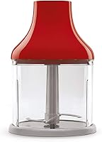 Vista 3 de Smeg Batidora de Mano de Inmersión con Vaso Medidor, Tazón de Picado con Tapa, Batidor de Alambre, 5 Controles de Velocidad, Fabricada con Cuchillas