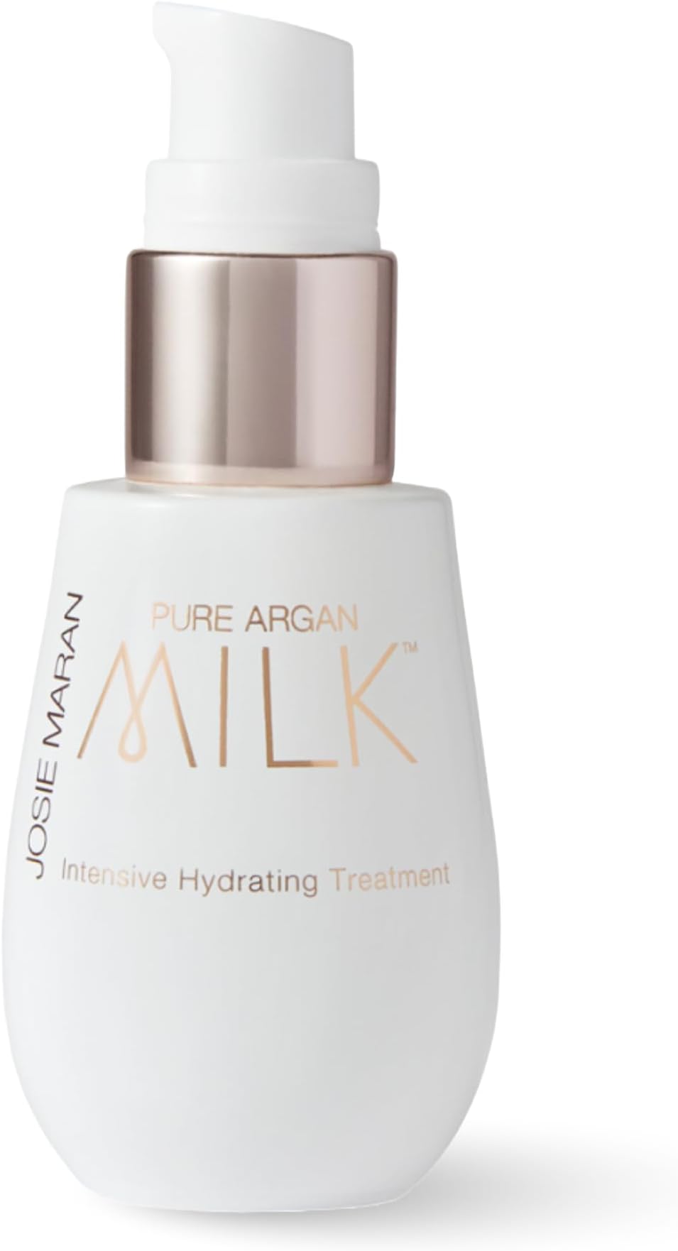 Josie Maran Hydrating Serum with Argan Oil Micro-Droplets - Pure Argan Milk Intensive Hydrating Treatment - The First Step in Skin Prep - Maxamize the Benefits of All Your Skincare (1 Fl Oz)