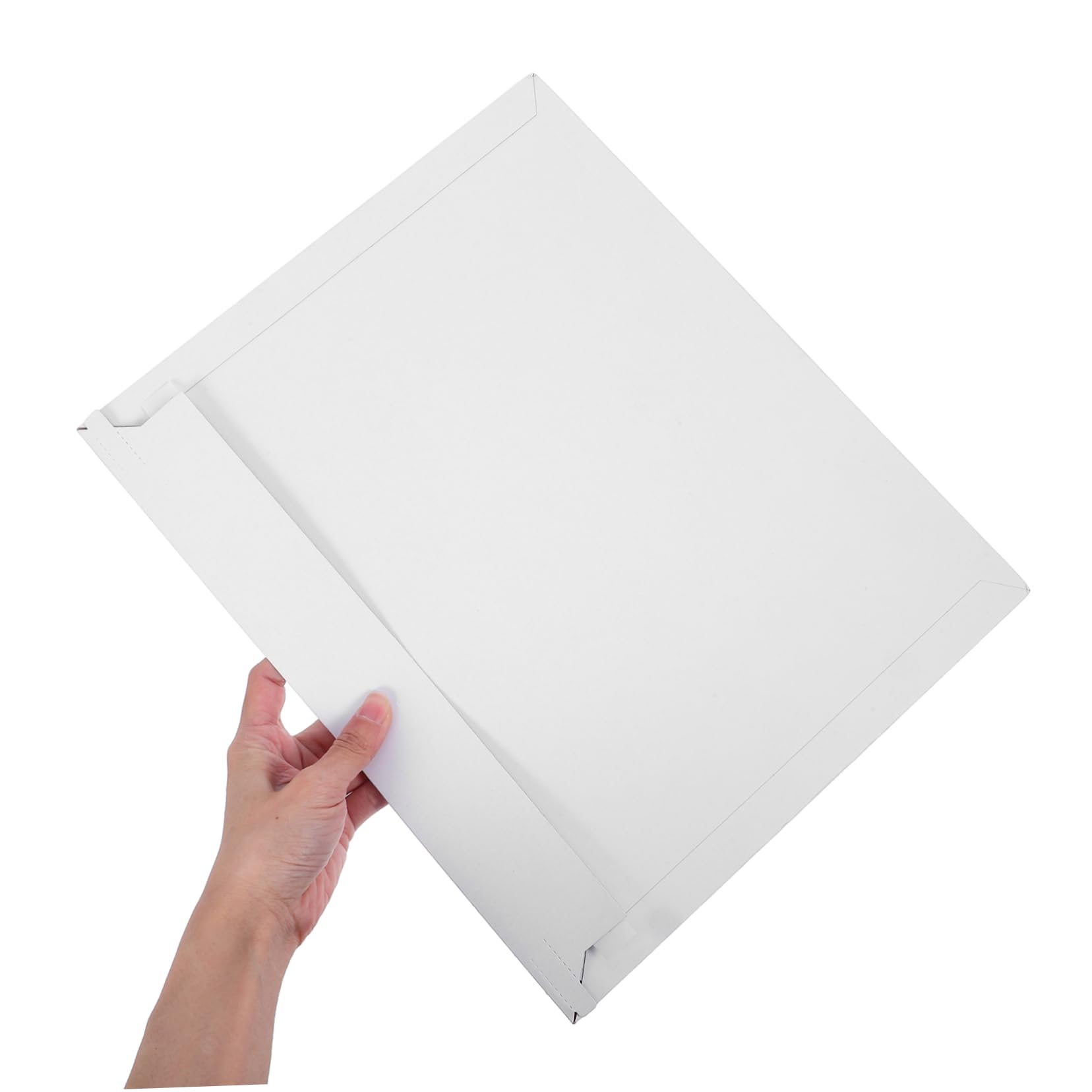 Artibetter 20pièces Enveloppes Expédition Rigides pour Documents Enveloppes Plates avec Rabat Auto-adhésif pour Photos Magazines Reproductions Art et Dossiers