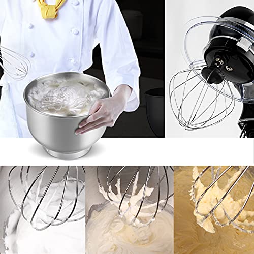 GIANTEX Küchenmaschine 1300W, Rührmaschine Knetmaschine mit 5,5 L-Rührschüssel, 10-stufige Geschwindigkeit Teigmaschine… – Bild 4