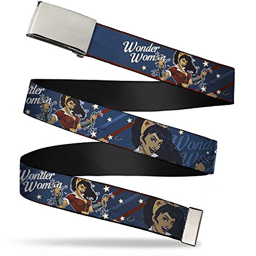 Cinturón Wonder Woman Buckle-Down soluciona pantalones caídos con ajuste cómodo sin agujeros