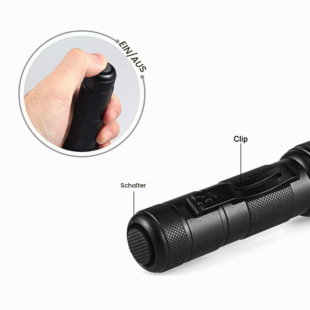 940nm Infrarot Taschenlampe, IR Taschenlampe für Nachtsicht Fokus einstellbar IR Illuminator Taschenlampen mit Druckschalter 1 Modus(Muss mit Nachtsichtgerät Verwendet Werden)