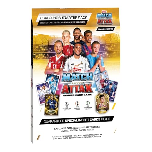 Topps Starter Pack Cartas Match Attax UCL 25-26