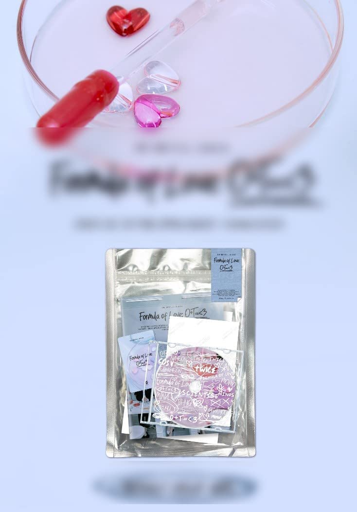 Album Twice Formula of Love version Result File avec goodies de collection