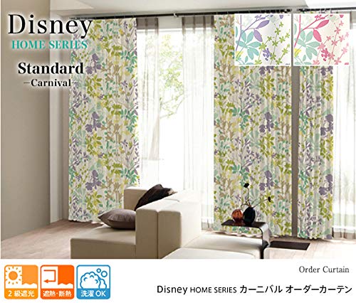 Amazon｜スミノエ 遮光カーテン Disney HOME SERIES カーニバル ローズ