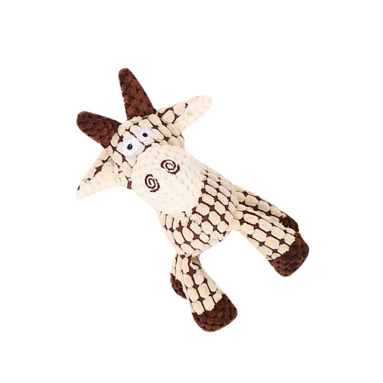 Toddmomy 2 Piezas Juguete para Masticar Perros Juguetes para Perros de Entrenamiento Dental Indestructible Peluche Burro de Animal de