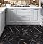 FunStick Marble Peel and Stick Floor Tile Black 12 x 12 Inch 15 Pack Peel and Stick Tiles for Bathroom Floor Tile Stickers Waterproof Adhesive Vinyl Flooring Tiles for Kitchen Bedroom Farmhouse Garage