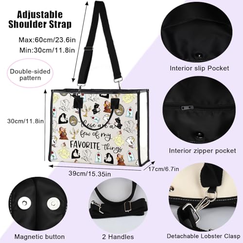 Bolso de hombro Beauty Inspired Belle Princess miniatura 4