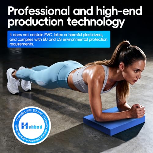 Image of Professional Balance Pad for Physical Therapy and Stability Training | Nonslip foam balance cushion for exercise, yoga, fitness, stretching, and physical therapy routines