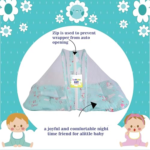 Image of Toddylon Newborn Baby Essentials Kit 53 Items Combo Set | New Born Baby Set 0-6 Months | Hospital Kit Baby Combo Pack for Boys & Girls | Maternity Hospital Bag Kit | Soft Cotton New Born Baby Clothes