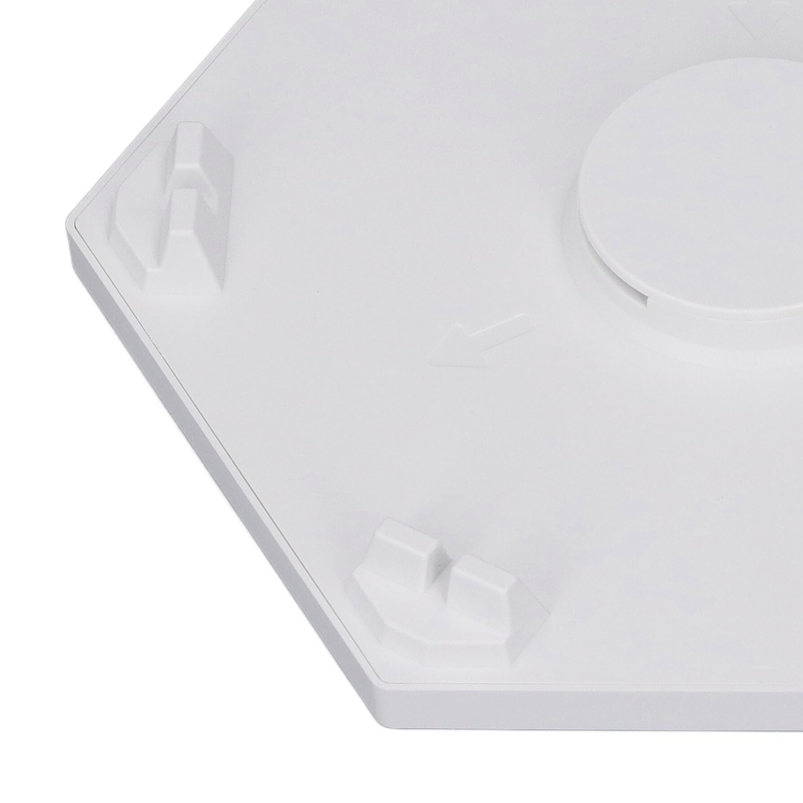 Luces de Pared LED RGB Inteligentes, Luces de Pared LED Hexagonales RGB, Sincronización de Música, 2,4 GHz, Efectos Multicolores para Habitación (Enchufe de la UE)