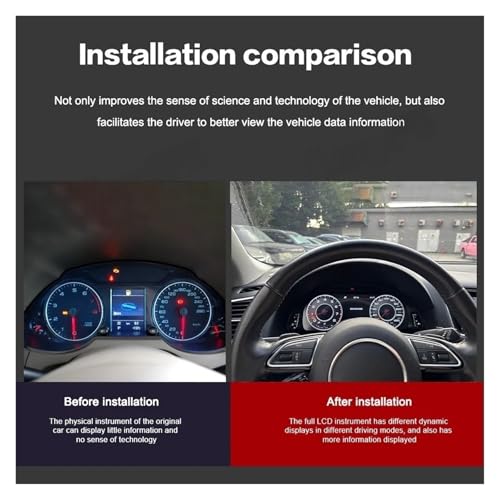 Cabina virtual y velocímetro digital para Audi Q5 2009-2018 6
