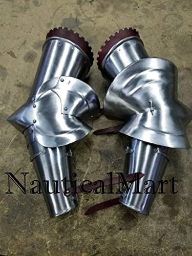 NauticalMart Plate Armour Vambraces Set