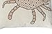 C&F Home Handcrafted Beaded Crab Decorative Accent Throw Pillow 16