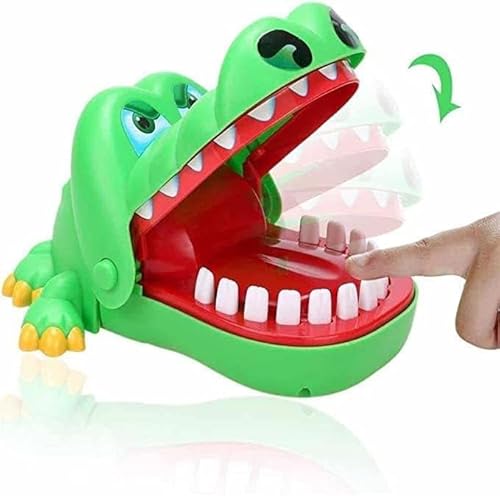 Kit Jogo Pula Pirata Barril + Jogo Croc Croc Crocodilo Morde Dedo Jacaré Dentista - Linha Premium M5