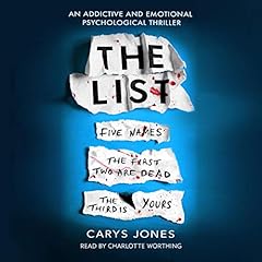 The List Audiolibro Por Carys Jones arte de portada