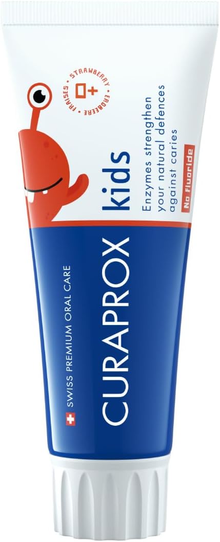 Toothpaste Curaprox Kids Strawberry w/o fluoride