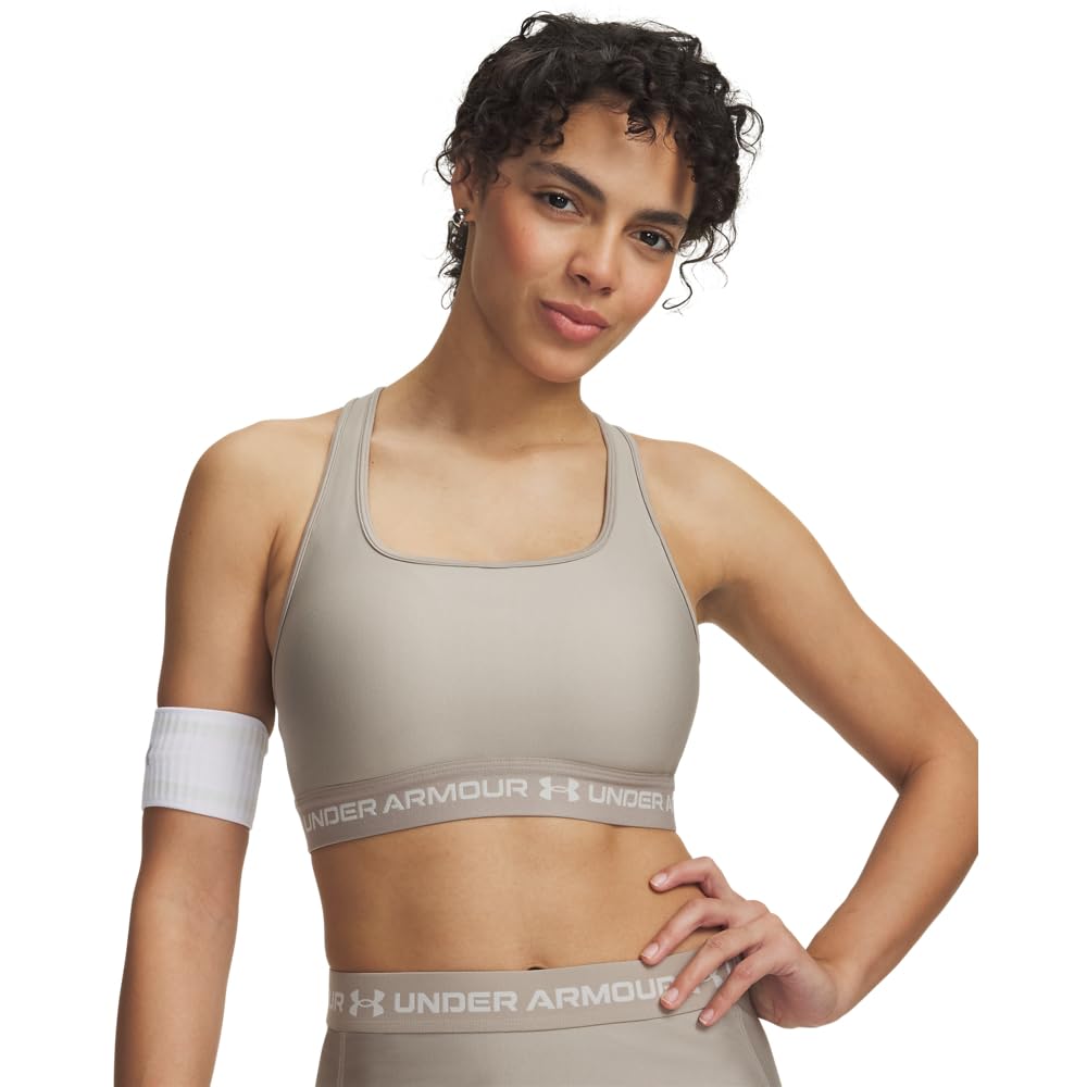 Under Armour Women's Crossback Mid Impact Sports Bra
