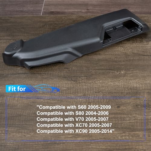 Cubierta de panel de interruptor lateral moldura embellecedora para Volvo V70 S80 5