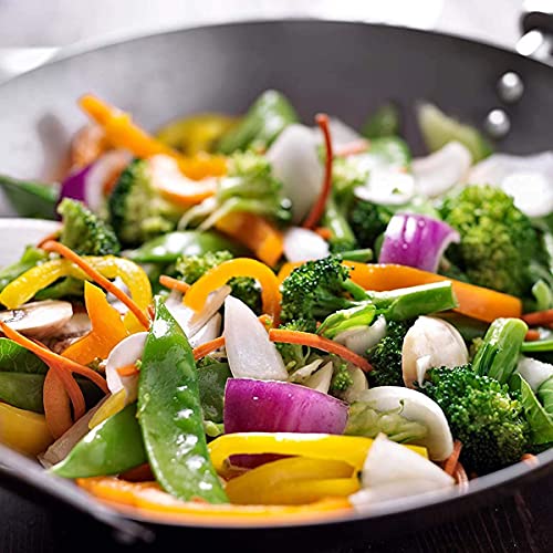 Wok de hierro fundido con fondo redondo 40 cm miniatura 2