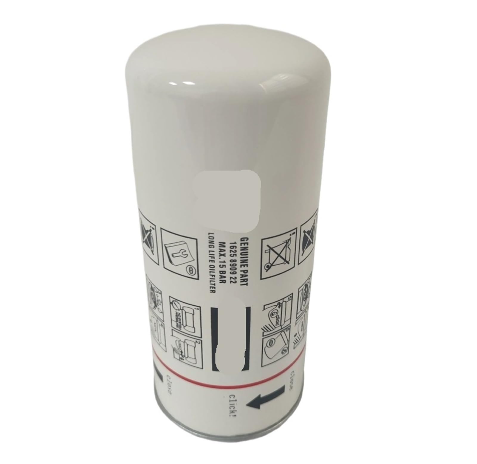 CLEUFWKO Oil Filter 1625890922 Screw Air Compressor Parts