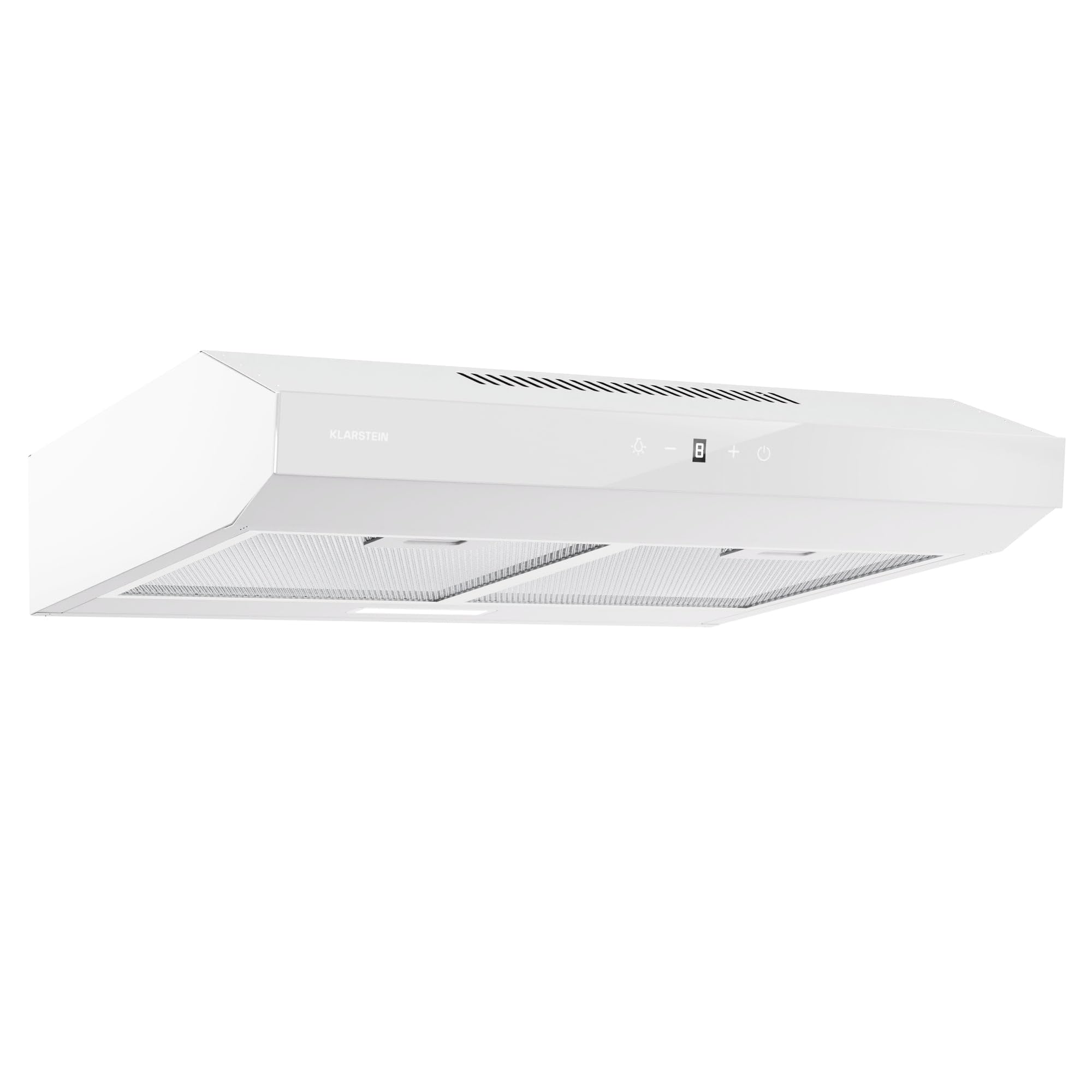 Klarstein Afzuigkap 60 Cm, Afzuigkap Met Aluminium Filter Vaatwasmachinebestendig Stille Luchtafvoer 200 M%c2%b3 H Efficiente Wandafzuigkap Met Led