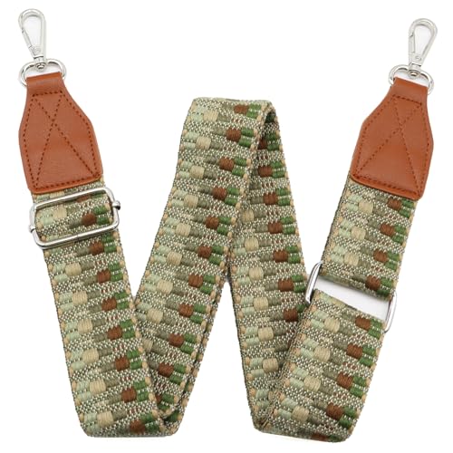 Image of Purse Strap Leather End Shoulder Strap Adjustable Replacement Crossbody Bag Straps for Handbag Crossbody Bags