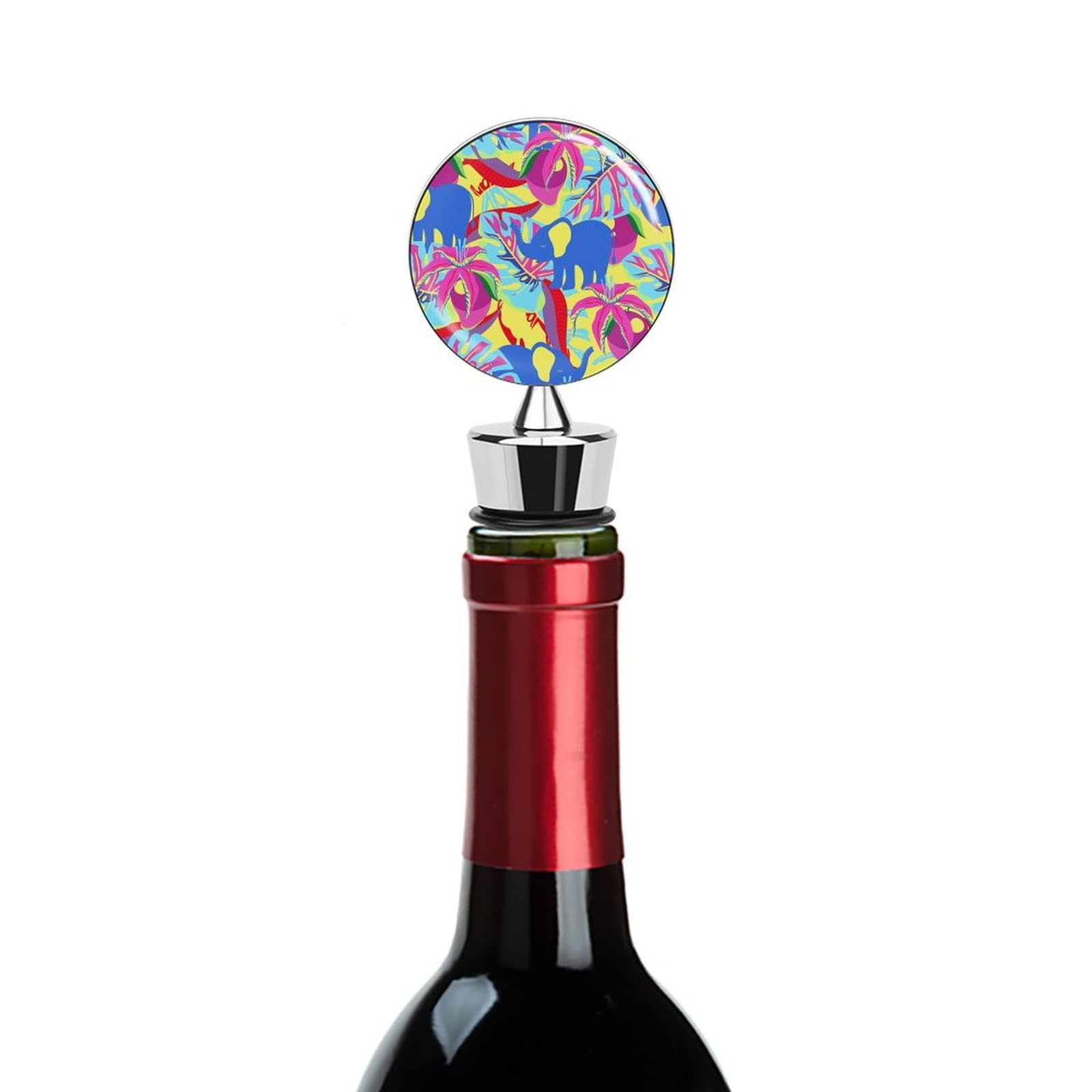 Tappo Per Bottiglia Di Vino A Forma Di Palma | In Lega Di Zinco | Originale E Decorativo | Riutilizzabile, Regalo Simpatico