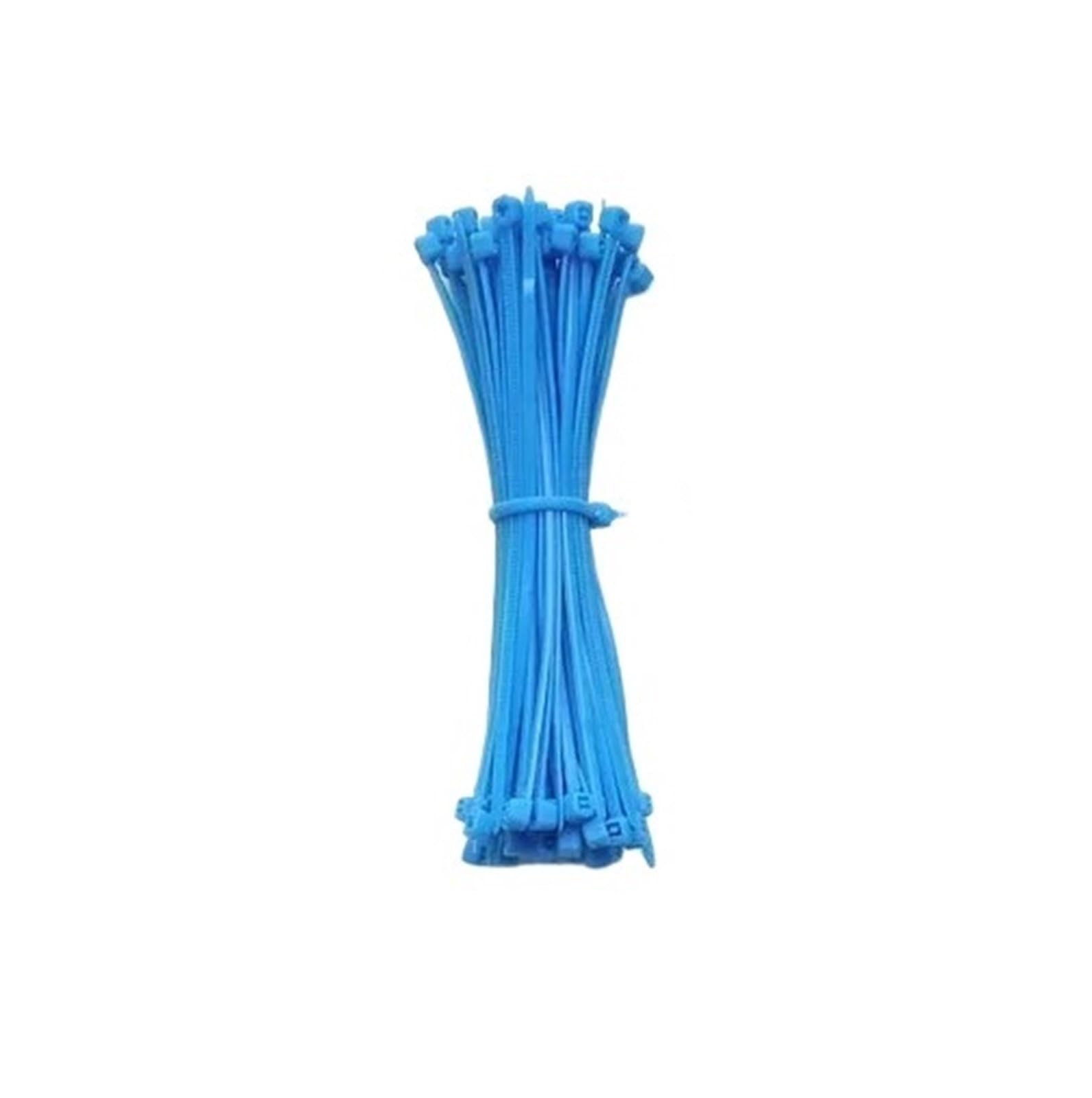 Kabelbinder aus Nylon, selbstsichernd, 100/150/200 mm, mehrfarbig, Kunststoff, Reißverschluss, Drahtbindung, Wickelgurte, DIY-Kabelbefestigungs-Organizer(Blue,3x150mmx500pcs)