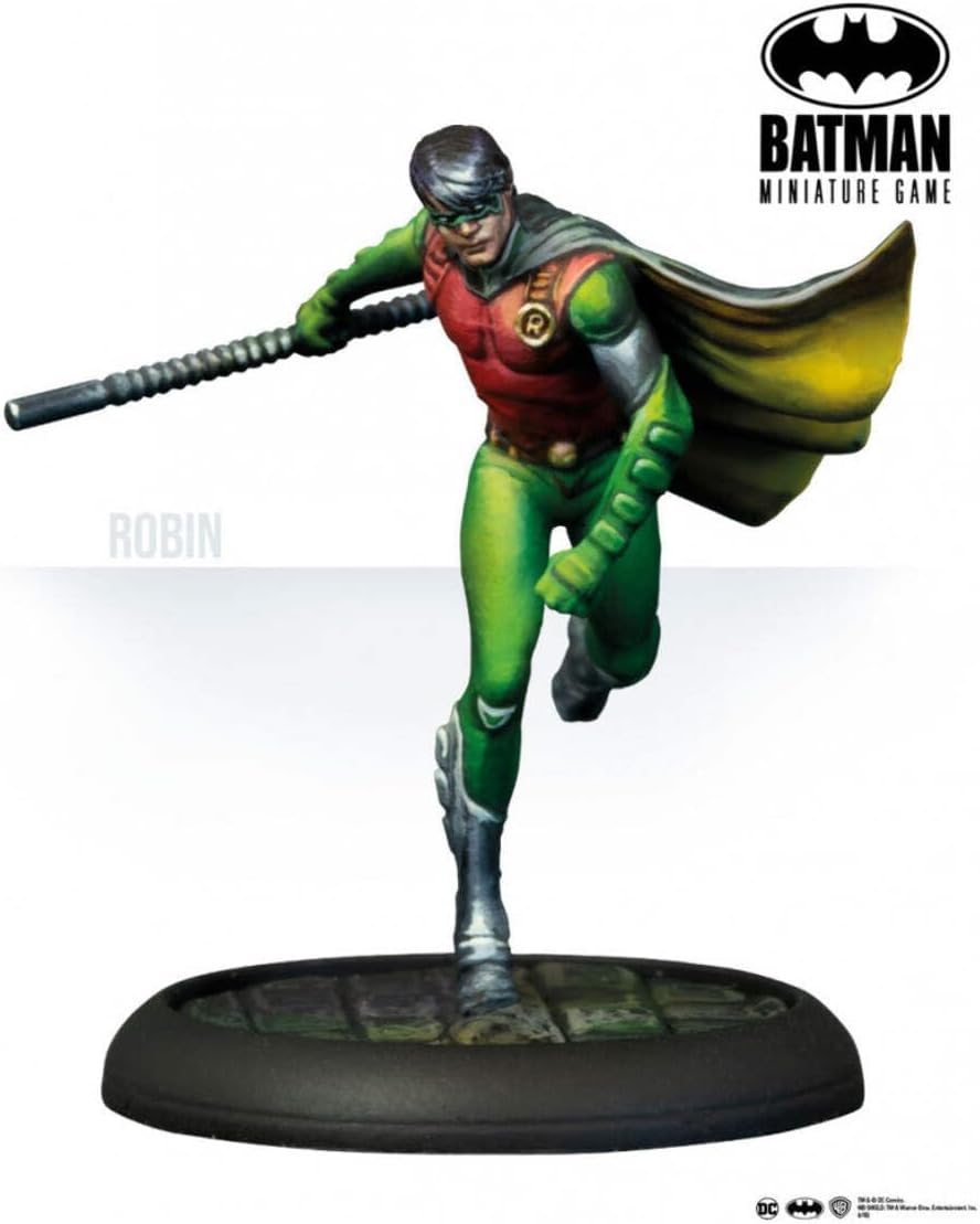 Batman Miniature Game: Teen Titans – 35MM Scale - Unpainted – Ages 14+