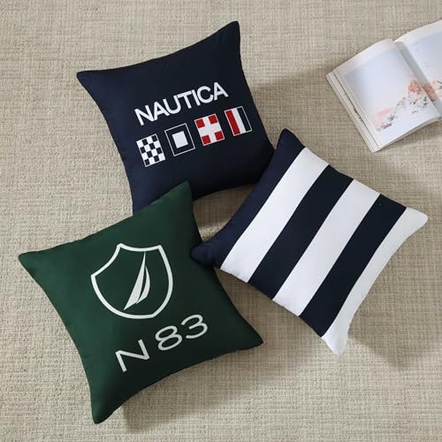 Nautica - Decorative Throw Pillow, for Everyday Home Use, 18 x 18 - image 5