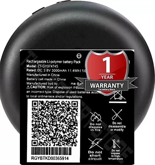 Image of Original ZT-GY974745 Battery for LYF Jio WiFi Dongle JMR815 Wireless Router Battery with 1 Year Warranty *****(G000258)