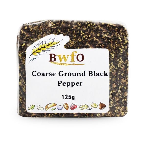 Buy Whole Foods Coarse Ground Black Pepper (125g)