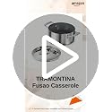 Image of Tramontina Fusao Healthy Triply Ceramic 20cm / 3.1L Casserole EX+ with SS 304 Lid | Stock Pot | Biryani Pot | Induction Friendly | Stay Cool Handle I 10 Year Warranty